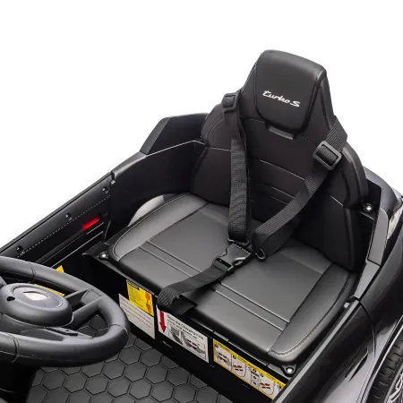 Auto Elettrica per Bambini Porsche Taycan 12V Nero Telecomando
