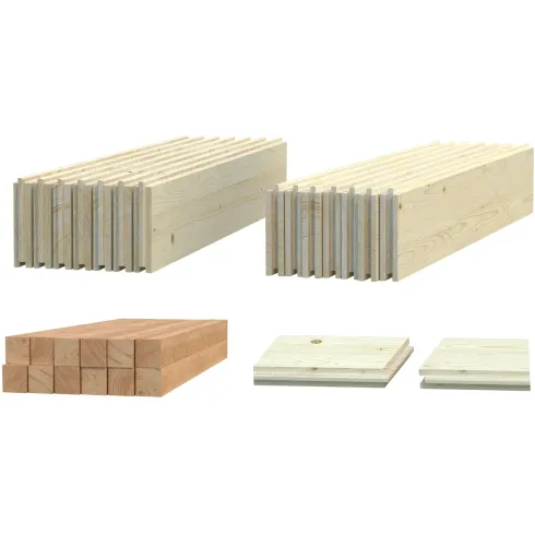 Pavimento per Casetta in Legno da Giardino 500 x 445 cm