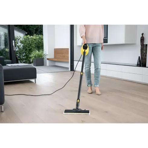 Lavapavimenti a Vapore Karcher 1200W Portatile Cavo 4 m Accessori