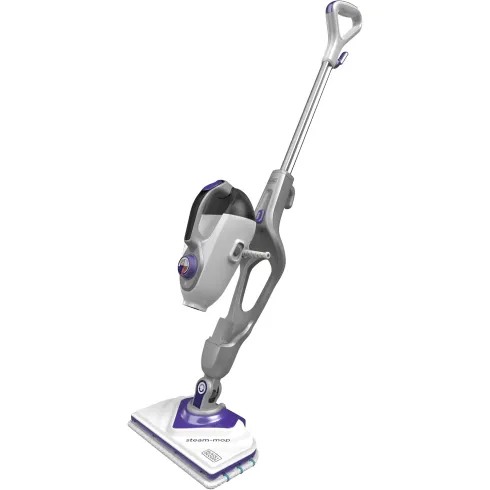 Lavapavimenti a Vapore Black+Decker 1600W 2in1 con Guanto Accessori