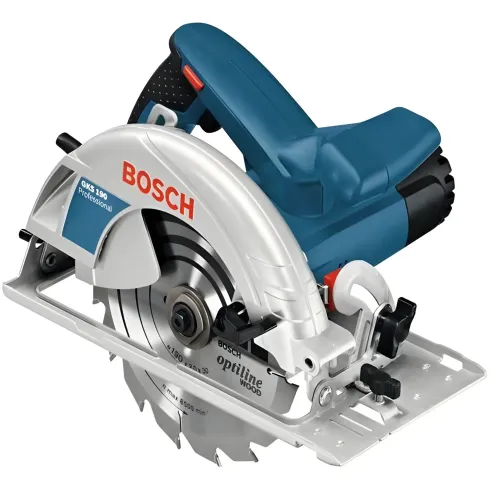 Sega Circolare Bosch 190 mm 1400W Taglio Legno Professionale 5500 Giri