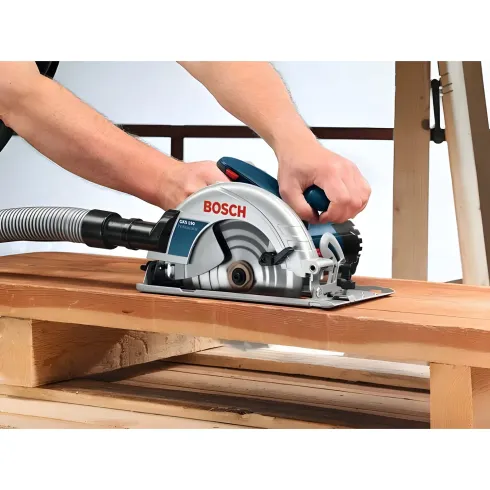 Sega Circolare Bosch 190 mm 1400W Taglio Legno Professionale 5500 Giri