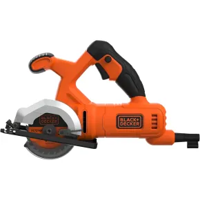 Mini Sega Circolare Black+Decker 85 mm 400W per Legno Metallo Plastica 2