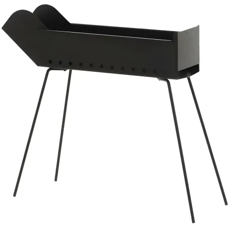 Canalina Fornacella Arrosticini Spiedini a Carbone 40x14 Pieghevole