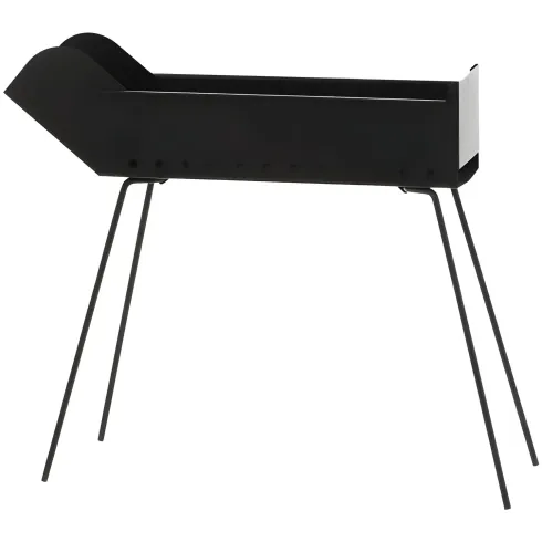 Canalina Fornacella Arrosticini Spiedini a Carbone 40x14 Pieghevole