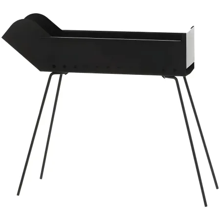 Canalina Fornacella Arrosticini Spiedini a Carbone 40x14 Pieghevole