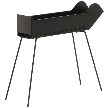 Canalina Fornacella Arrosticini Spiedini a Carbone 40x14 Pieghevole