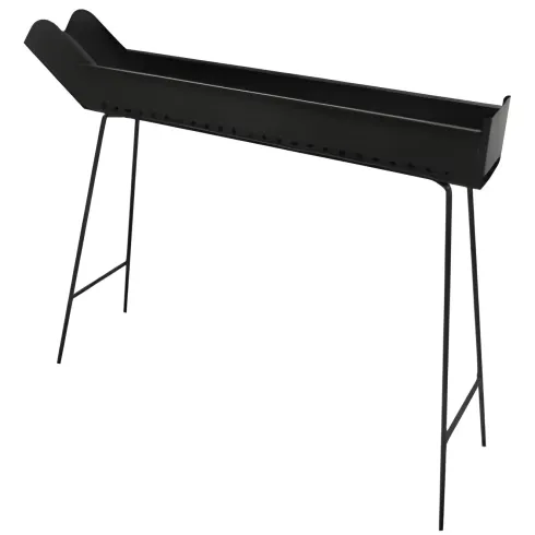 Canalina Fornacella Arrosticini Spiedini a Carbone 60x14 Pieghevole