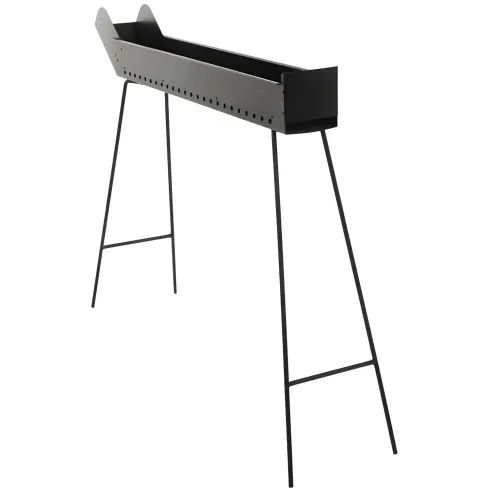 Canalina Fornacella Arrosticini Spiedini a Carbone 80x14 Pieghevole