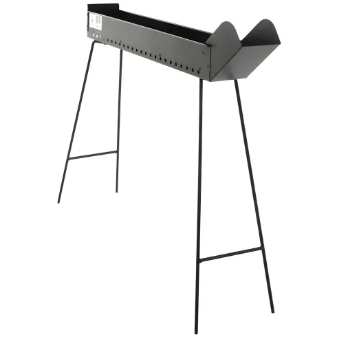 Canalina Fornacella Arrosticini Spiedini a Carbone 80x14 Pieghevole