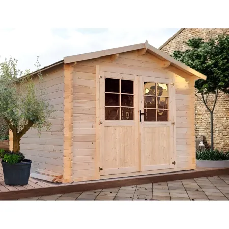 Casetta in Legno da Giardino 3x4 metri Blockhouse 28mm
