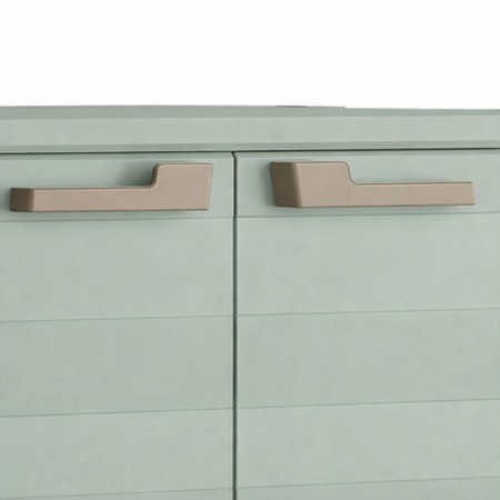 Keter Armadio in Resina Basso Ripiani Resistente Antipioggia da Balcone Esterno | BricoShop24