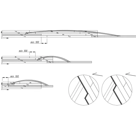 Pavimento per Casetta in Legno da Giardino 385x291 cm