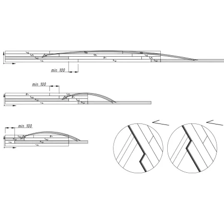 Pavimento per Casetta in Legno da Giardino 385x282 cm