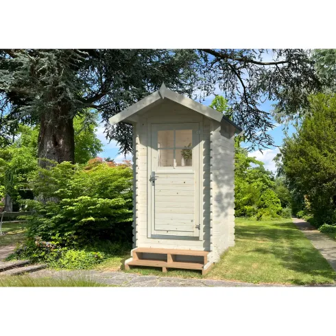 Casetta da Giardino in Legno 138x158 cm 28 mm Blockhouse