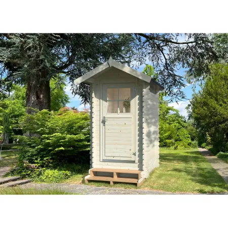 Casetta da Giardino in Legno 138x158 cm 28 mm Blockhouse