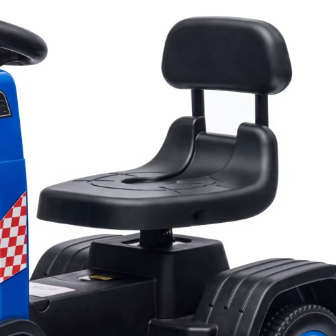 Small Truck Elettrico per Bambini a Batteria 6 V con Suoni e Luci Blu