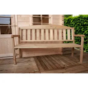 Mattonella Legno 100x100 cm Pavimentazione da Esterno Pino Impregnato 2