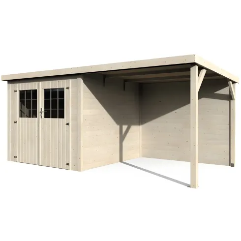 Casetta Rimessa Attrezzi in Legno da Giardino 476x256 cm