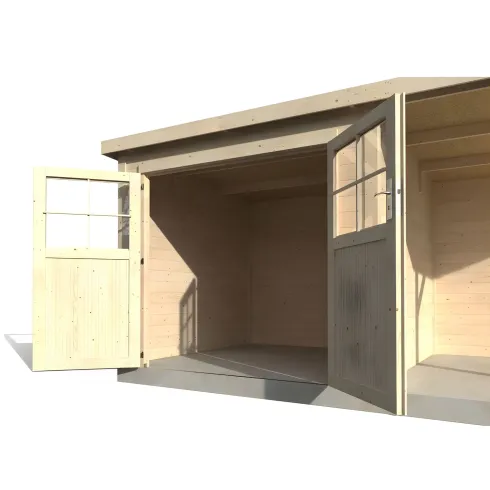 Casetta Rimessa Attrezzi in Legno da Giardino 476x256 cm