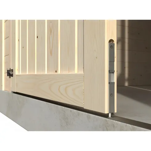 Casetta Rimessa Attrezzi in Legno da Giardino 476x256 cm