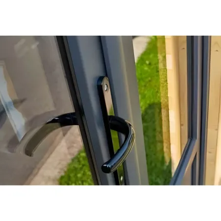 Casetta in Legno Abitabile 3.6x3 mt Parete Isolanti Porta Finestra da Giardino | BricoShop24
