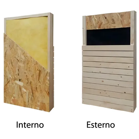 Casetta in Legno Abitabile 3.6x3 mt Parete Isolanti Porta Finestra da Giardino | BricoShop24