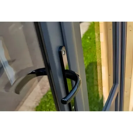Casetta in Legno Abitabile 5x3.6 metri Parete Isolanti Porta Finestra Giardino | BricoShop24
