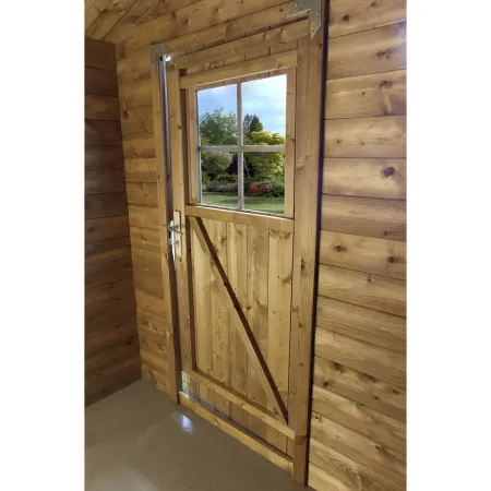 Casetta in Legno Impregnata 2.6x2 19 mm Box per Attrezzi