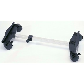 Carrello Stufa Qlima Allungabile Universale Carrellino Ruote Trolley Max 25kg