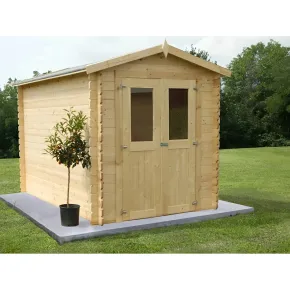 Casetta da Giardino 2x3 m per Ripostiglio Attrezzi Struttura in Legno 2