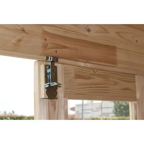 Casetta da Giardino 2x3 m per Ripostiglio Attrezzi Struttura in Legno