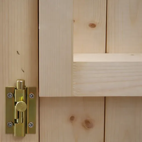 Casetta in Legno Piccola 1.5x1.3 con Pavimento Interno da Giardino