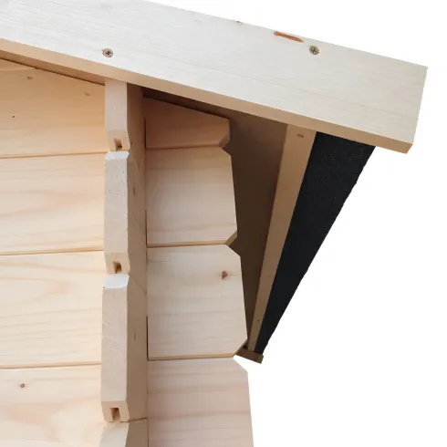 Casetta in Legno 2x2 con Pavimento Ricovero per Attrezzi da Giardino