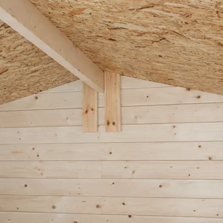 Casetta in Legno 2x2 con Pavimento Ricovero per Attrezzi da Giardino