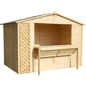 Casetta in Legno a Pannelli Chiosco da Giardino Spiaggia | BricoShop24