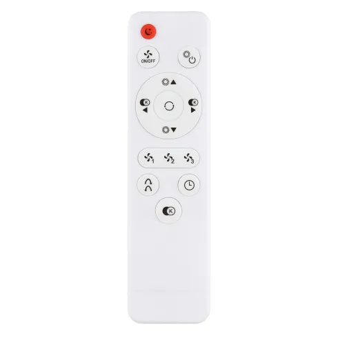 Ventilatore da Soffitto con Luce LED Dimmerabile Bianco Legno 3 Pale