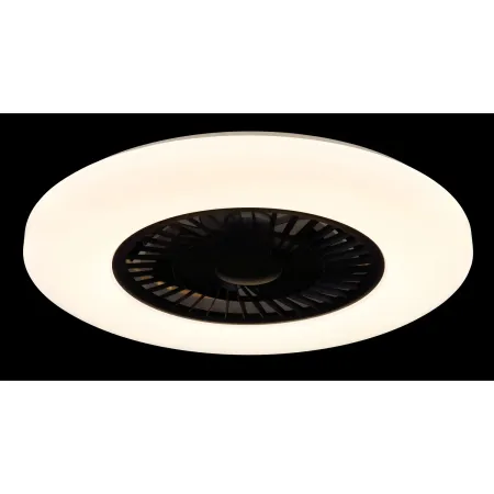 Ventilatore da Soffitto con Nero Bianco 60 cm LED RGB Telecomando