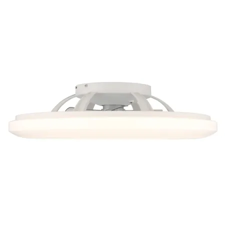 Ventilatore da Soffitto con Nero Bianco 60 cm LED RGB Telecomando