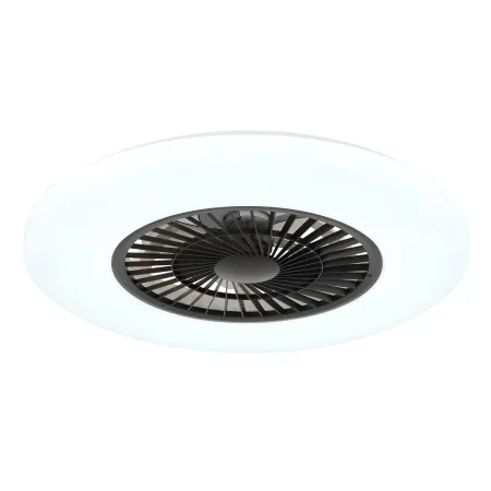 Ventilatore da Soffitto con Nero Bianco 60 cm LED RGB Telecomando