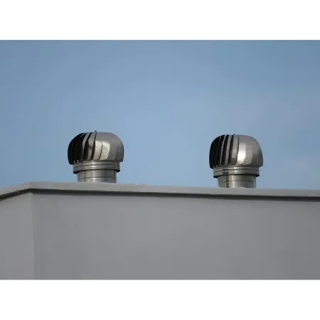 Camino Eolico Turbina Acciaio Inox 42x52 Aspiratore Comignolo Girevole