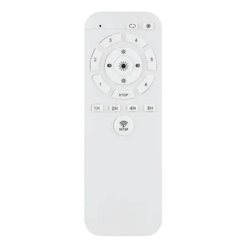 Ventilatore da Soffitto con Luce Nero Cristalli LED Dimmer Telecomando