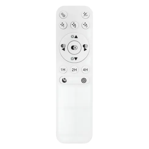 Ventilatore Soffitto con Luce Doppio LED Dimmerabile Nero Opale