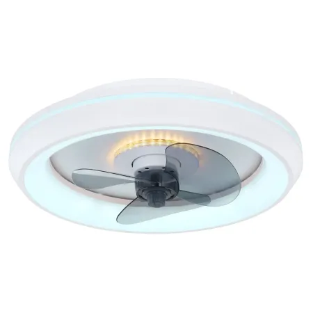 Ventilatore Soffitto con Luce Notturna CCT Telecomando Dimmer Bianco