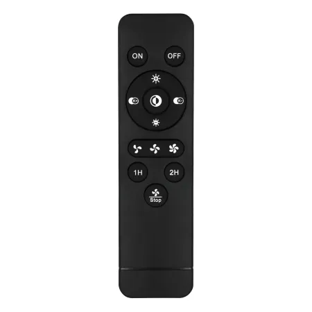 Ventilatore Soffitto con Luce Notturna CCT Telecomando Dimmer Bianco
