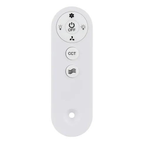 Ventilatore da Soffitto con Luce LED CCT Regolabile Bianco 5 Pale