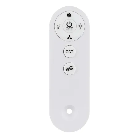 Ventilatore da Soffitto con Luce LED CCT Regolabile Bianco 5 Pale