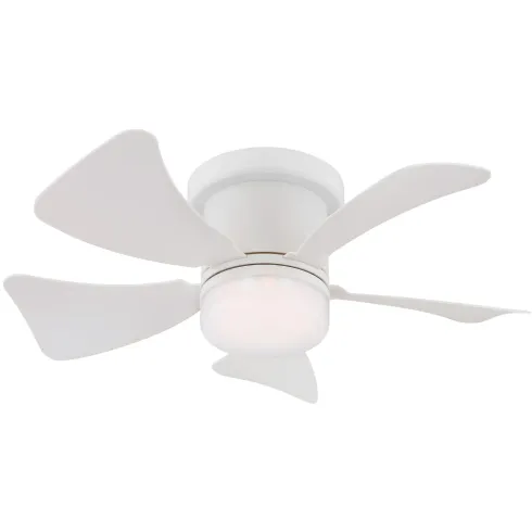 Ventilatore da Soffitto con Luce LED CCT Regolabile Bianco 5 Pale