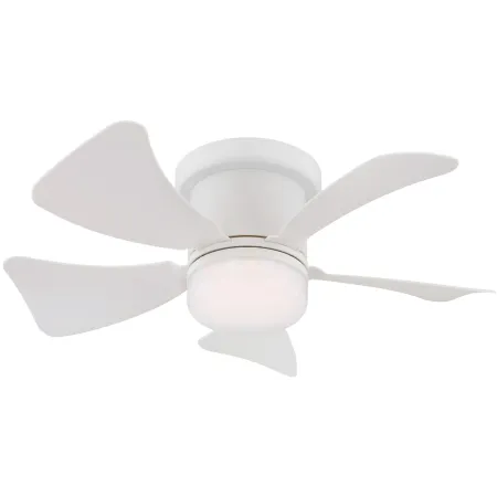 Ventilatore da Soffitto con Luce LED CCT Regolabile Bianco 5 Pale