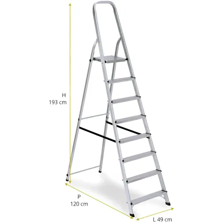 Scala in Alluminio 7 Gradini